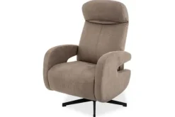 Relaxstoelen|Draaifauteuils- Relaxfauteuil Taupe CM-55.044 Esbjerg