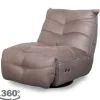 Hot Relaxfauteuil Taupe MW-72.020 Powernap Relaxstoelen|Draaifauteuils