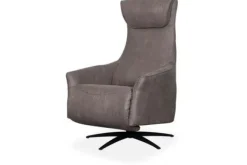 Discount Relaxfauteuil Taupe SX-84.022 Lund Relaxstoelen|Draaifauteuils
