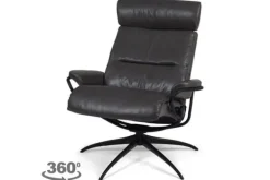Relaxstoelen|Draaifauteuils-Stressless Relaxfauteuil Tokyo LowBack met hoofdsteun |