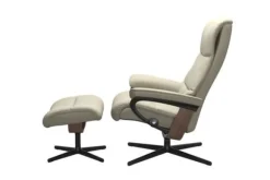 Relaxstoelen|Draaifauteuils-Stressless Relaxfauteuil View Cross |