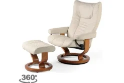 Relaxstoelen|Draaifauteuils-Stressless Relaxfauteuil Wing Classic |