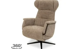 Outlet Relaxfauteuil Zaza Relaxstoelen|Draaifauteuils