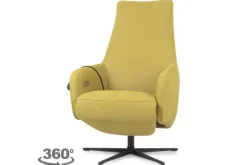 Relaxstoelen|Draaifauteuils-Gabanna Relaxstoel Carola