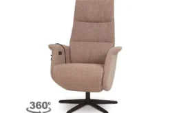 Relaxstoelen|Draaifauteuils-Meubelfabriek de Toekomst Relaxstoel Kristien