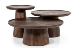 Salontafels-Eleonora Meubelen Salontafel 95654 - bruin Ron