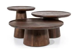 Salontafels-Eleonora Meubelen Salontafel 95652 - bruin Ron