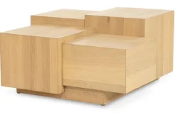 Clearance Salontafel 96386 naturel Quinten Salontafels