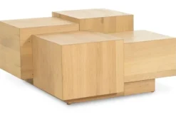 Clearance Salontafel 96386 naturel Quinten Salontafels