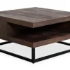 Sale Salontafel Espresso AC-49.115 Cube Salontafels