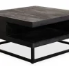 Salontafels-Label51 Salontafel Zwart AC-49.114 Cube