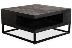 Salontafels-Label51 Salontafel Zwart AC-49.114 Cube