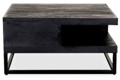 Salontafels-Label51 Salontafel Zwart AC-49.114 Cube