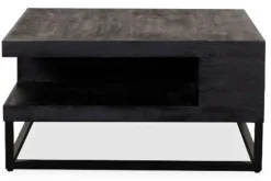 Salontafels-Label51 Salontafel Zwart AC-49.114 Cube