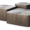 Outlet Salontafelset 215822 Cubes Brunzae Salontafels
