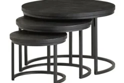 New Salontafelset Black Enzo Salontafels