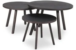 Discount Salontafelset Black veneer 706835 Ohara Salontafels