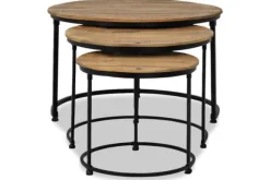 Salontafels-Old Wood Salontafelset Esprezzo