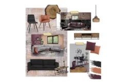 Salontafels-Old Wood Salontafelset Esprezzo