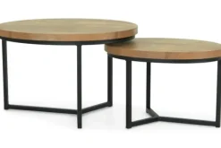 Salontafels-Lamulux Salontafelset Kahlua -  Braun