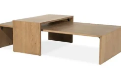 Salontafels-Eleonora Meubelen Salontafelset Lichtbruin 96527 Flo