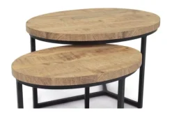 Salontafels-Lamulux Salontafelset Lucania - Braun