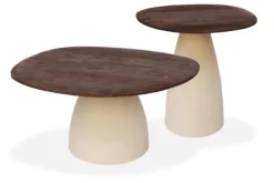 Salontafelset Marron Salontafels