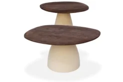 Salontafelset Marron Salontafels