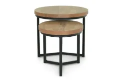 Outlet Salontafelset Meranti -  Braun Salontafels