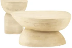 Discount Salontafelset naturel Cobble Salontafels