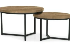 Sale Salontafelset Oldwood -  Braun Salontafels