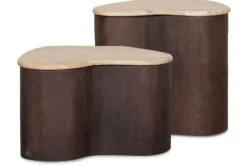 Salontafels- Salontafelset SE-23.058 + SE-23.059 Davi