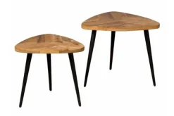 Outlet Salontafelset Viola Bijzettafels|Salontafels