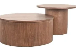 New Salontafelset Walnoot Oliva Salontafels