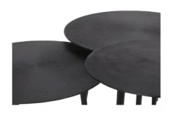 Hot Salontafelset Zwart IV-52.016 Nobby Salontafels