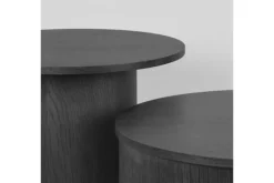 Outlet Salontafelset Zwart Oliva Salontafels