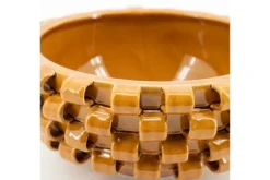 Decoratie-By-Boo Schaal Mosterd 250303 Loopa