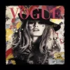 Schilderijen-Luxe Framing Art Schilderij Vogue Superstar CP-001 Canvas Art