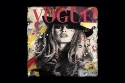 Schilderijen-Luxe Framing Art Schilderij Vogue Superstar CP-001 Canvas Art