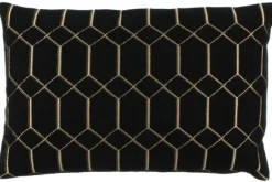 Sierkussen Black-Gold Petter  | Sierkussens