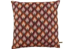 Sierkussens-Claudi Sierkussen Orange Aubergine Horta  |