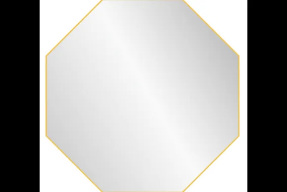 Spiegels-Luxe Framing Art Spiegel Goud Octagon