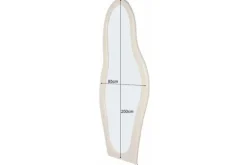 Decoratie|Spiegels-Livingfurn Spiegel Off White Olivia