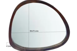 Discount Spiegel Walnut Joy Spiegels