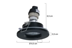 Spots|Plafondlamp-Steinhauer Spot 2488ZW Pélite