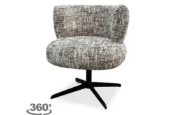 Eetkamerstoelen|Draaifauteuils-Richmond Interiors Stoel 213360 Alexis