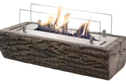 Tuinartikelen|Sfeerhaarden-Xaralyn Tafelhaard Bio Ethanol 4114LS Woody