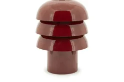 Tafellampen-By-Boo Tafellamp 250143 burgundy Curo