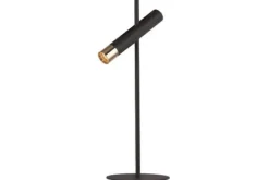 Tafellampen-Searchlight Tafellamp 31653-1BK Cylinder
