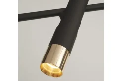 Tafellampen-Searchlight Tafellamp 31653-1BK Cylinder